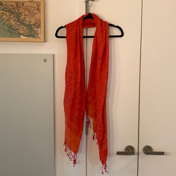 Orange scarf - Picture 2 of 4